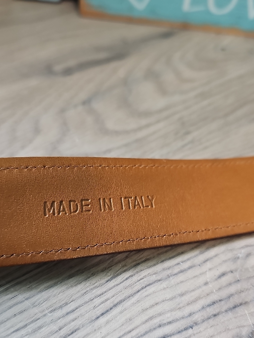 Ralph Lauren Size M women's Canvas and Brown Leather Belt with Silver Buckle - Picture 5 of 8